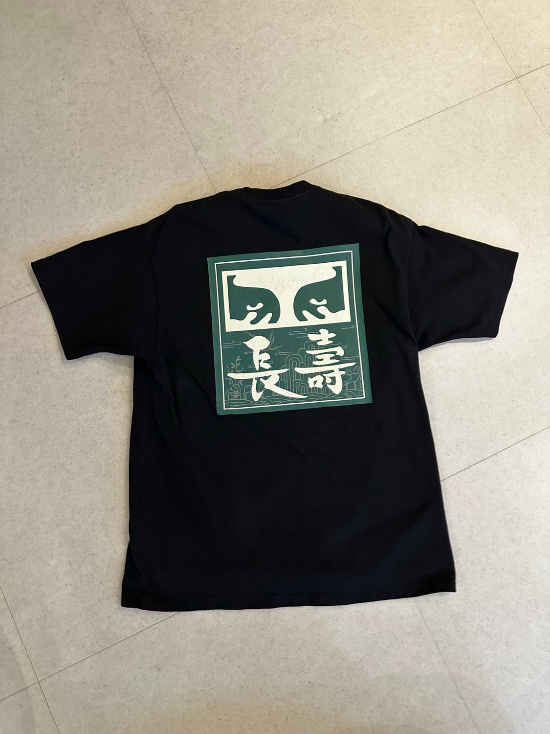 오베이 (obey) 반팔 티셔츠 장수 콜라보 상품이미지1