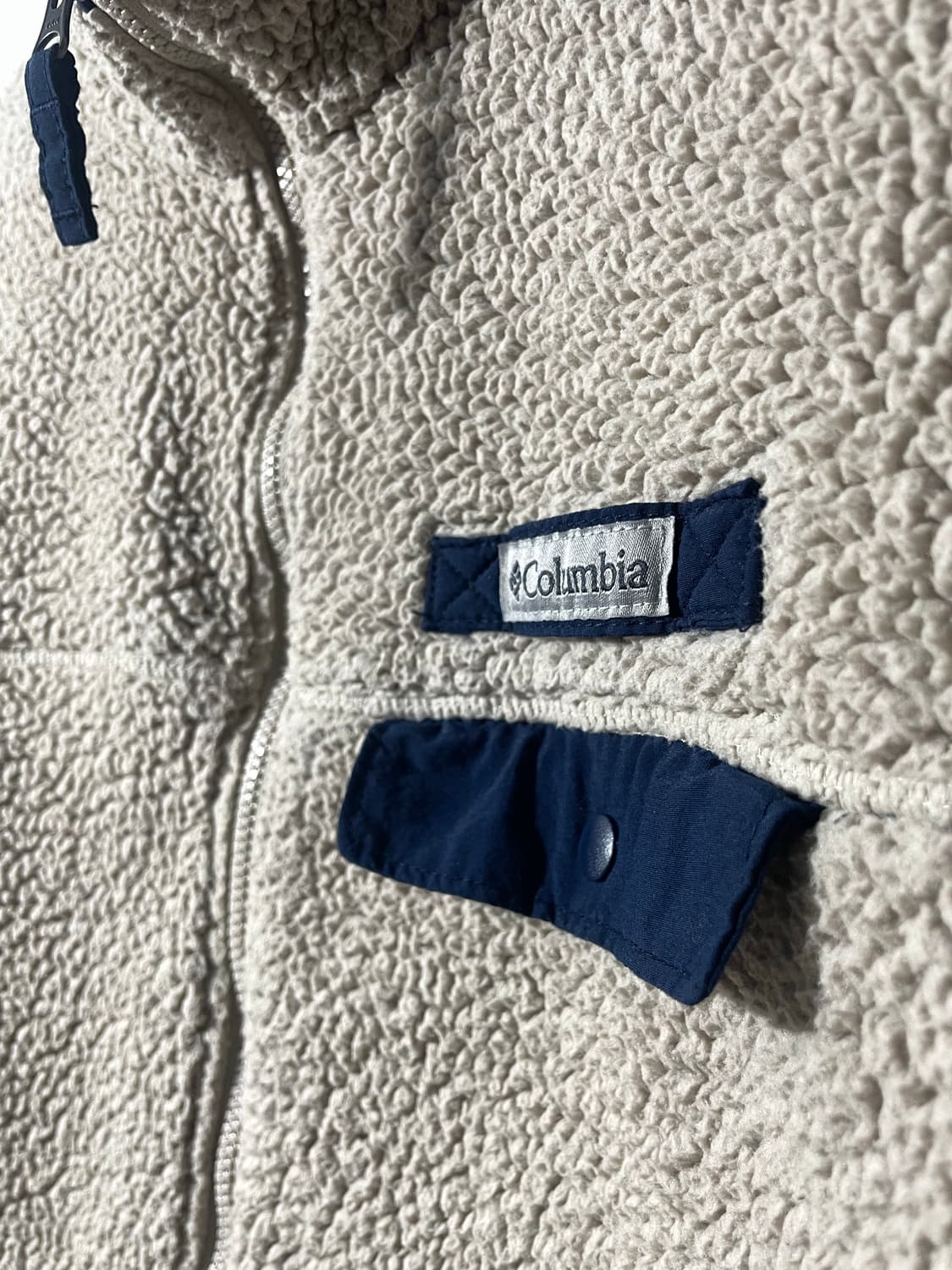 콜럼비아 플리스 집업 상품이미지5