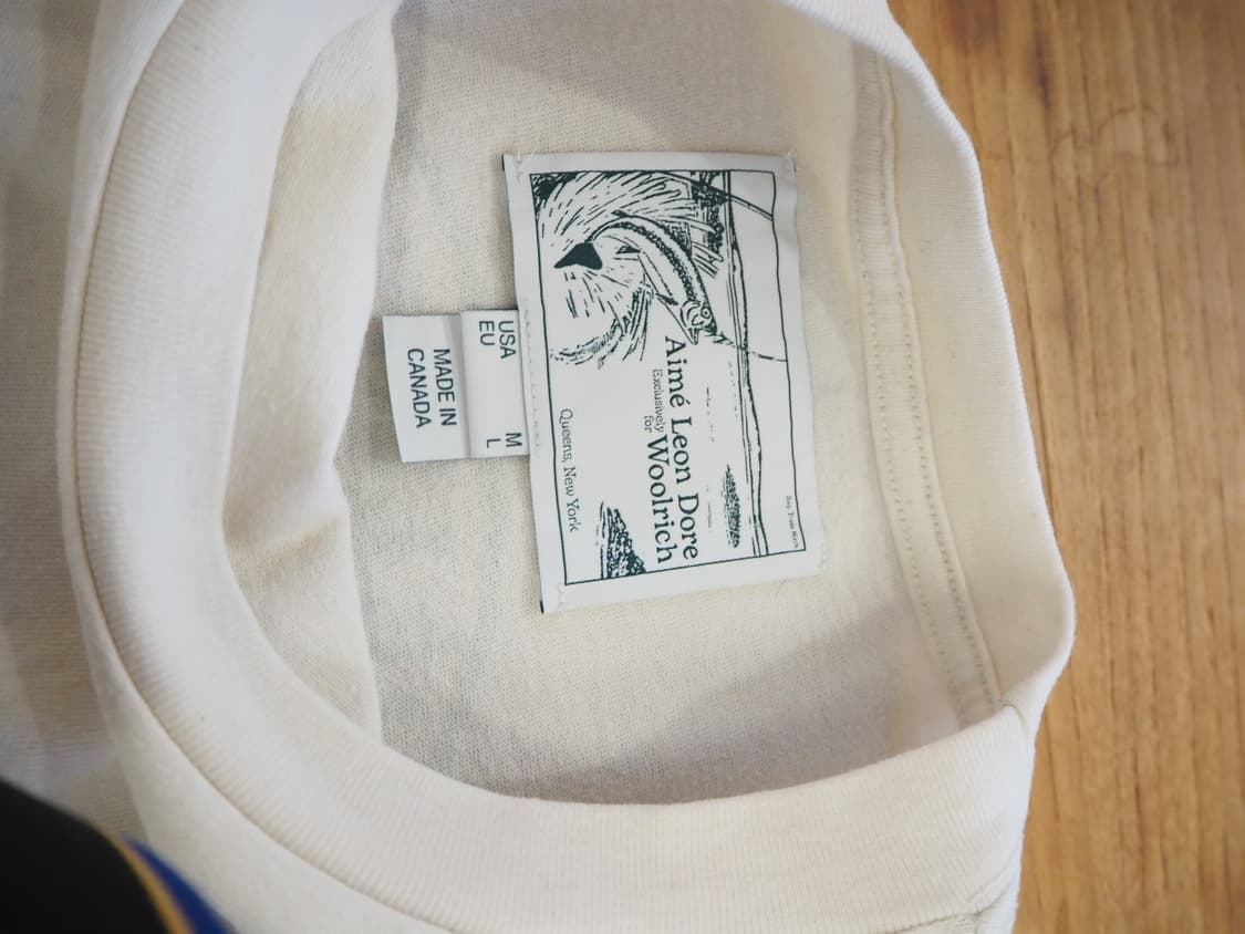 Aimeleondore x woolrich short sleeve 상품이미지5