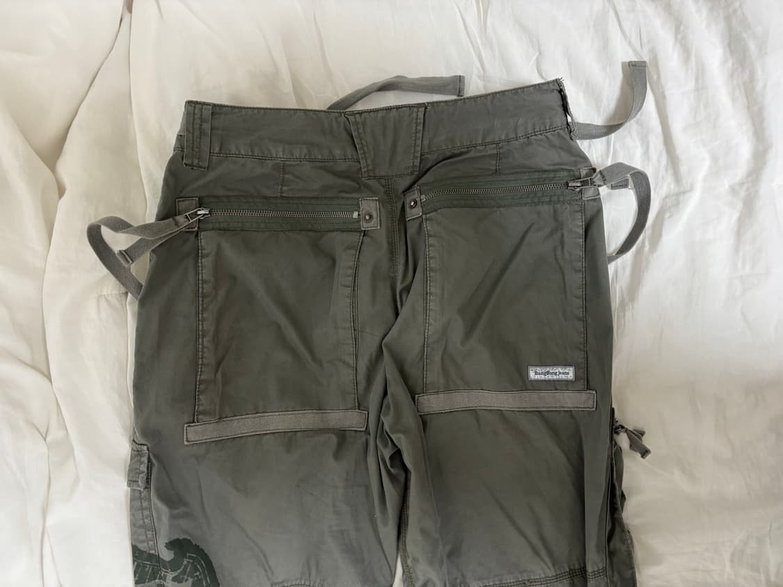 뱅뱅 빈티지 진스 카고 유틸리티 포켓 워크팬츠 상품이미지7