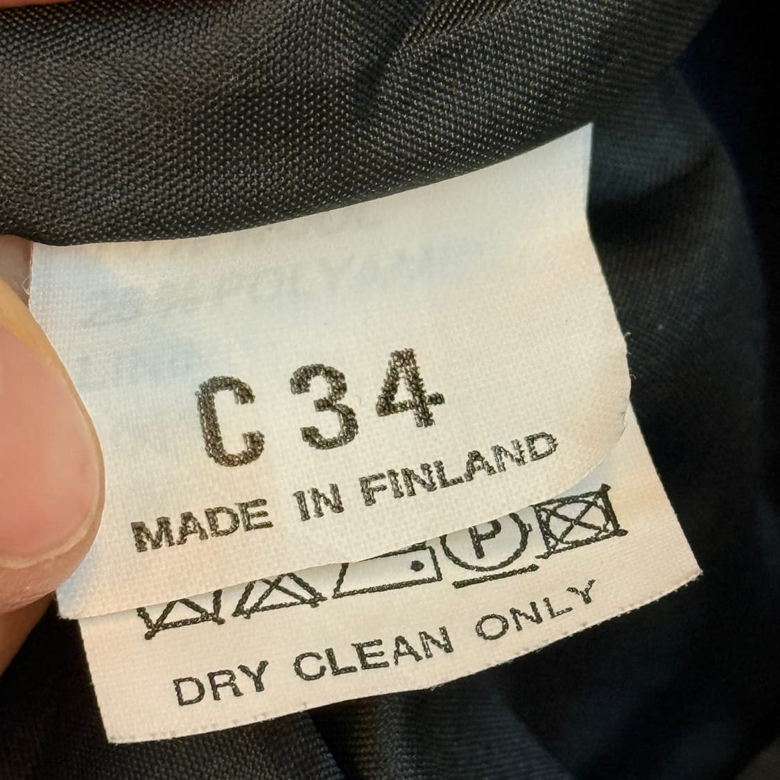 이바나헬싱키 핀란드 생산 유럽 브랜드 스티치 코트 XS 44 상품이미지7