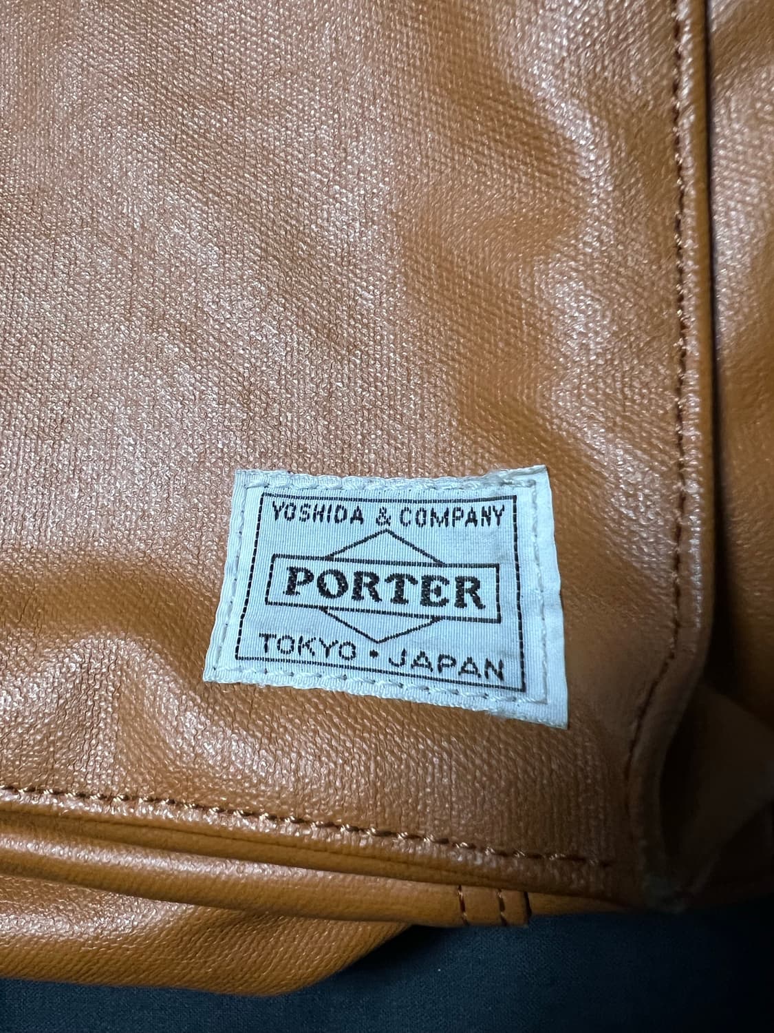 포터 프리스타일 숄더백 라지 카멜 상품이미지2