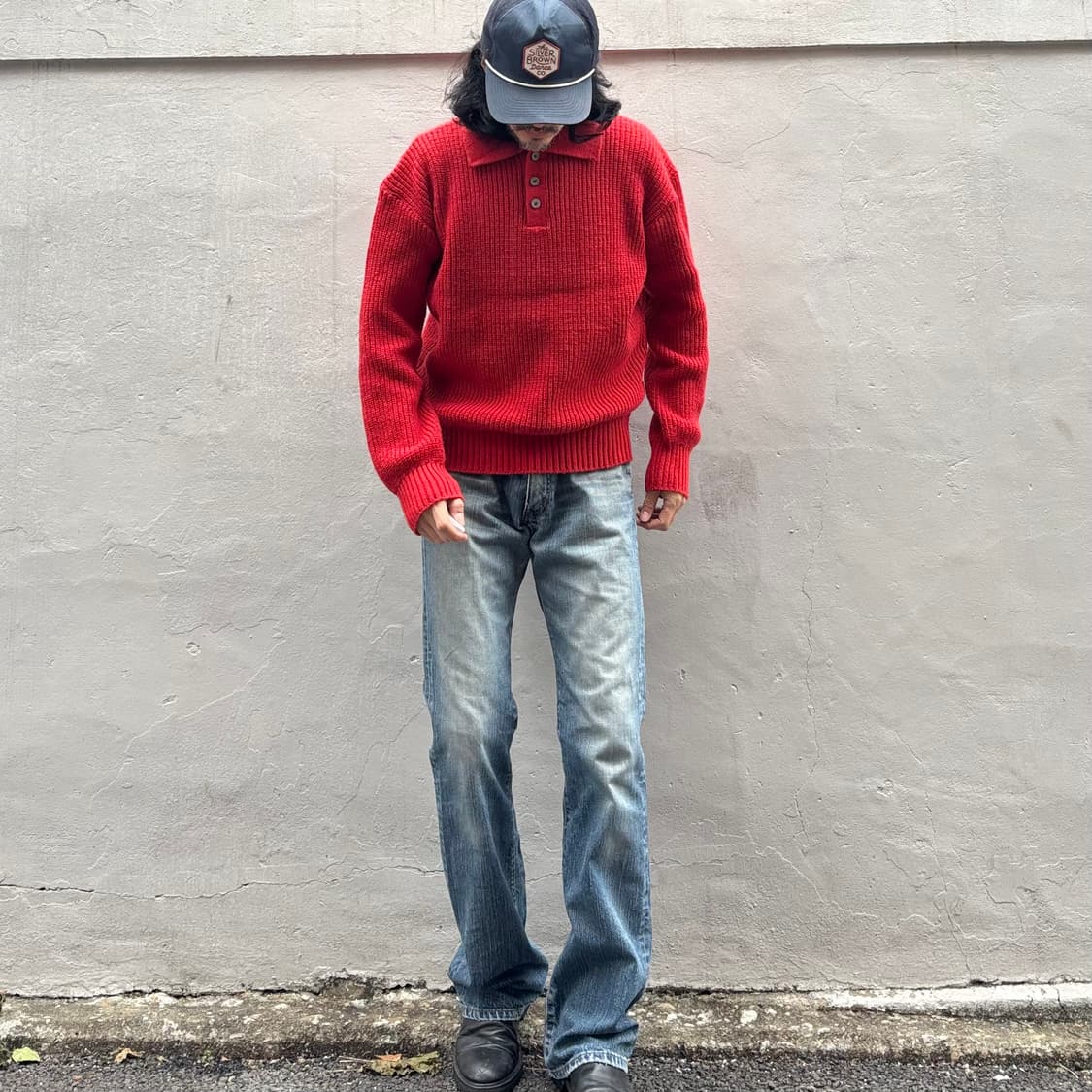 올드 카라 울 스웨터 상품이미지10