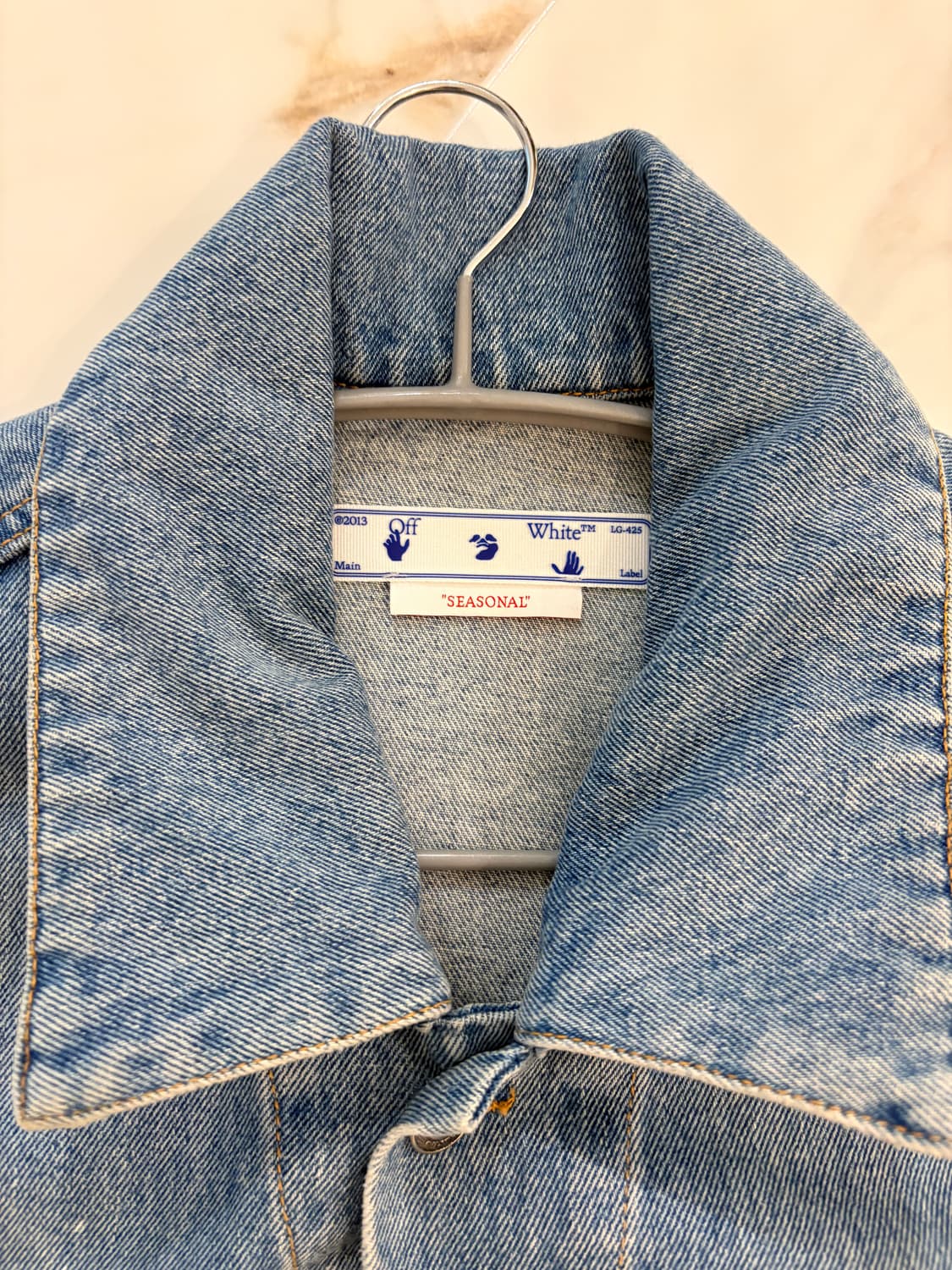 Off white 데님자켓 상품이미지2