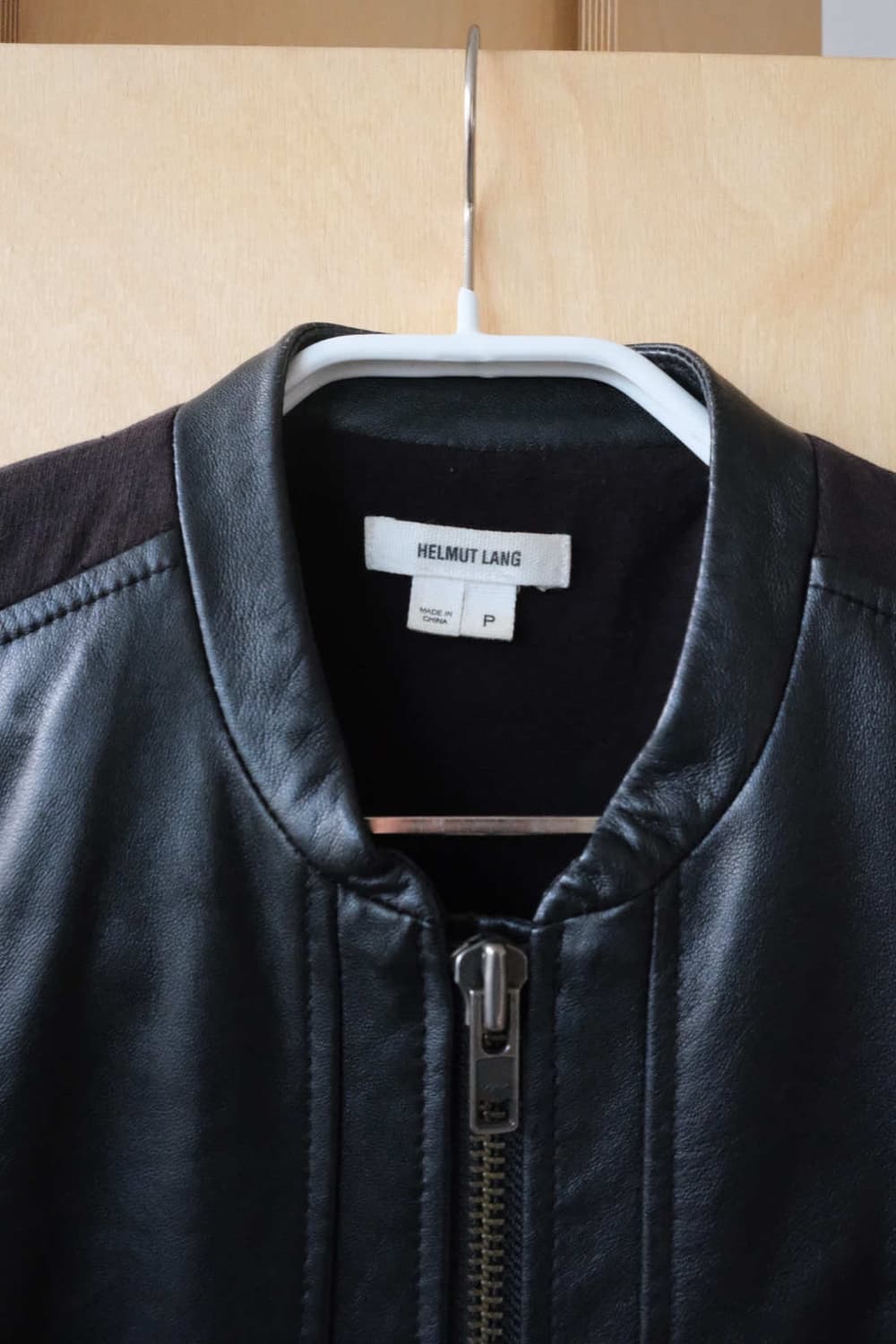 HELMUT LANG Panel Leather Blouson 상품이미지3