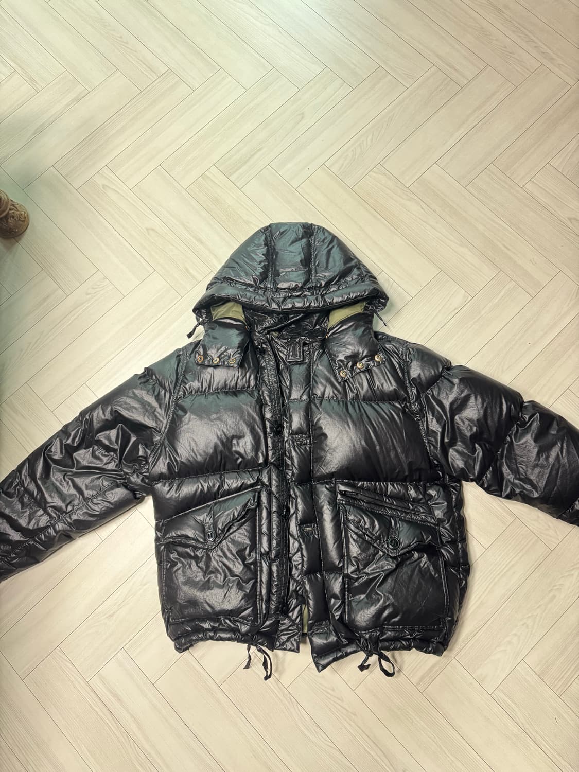 이스트로그 mk3 다운 패딩 블랙 L 상품이미지2