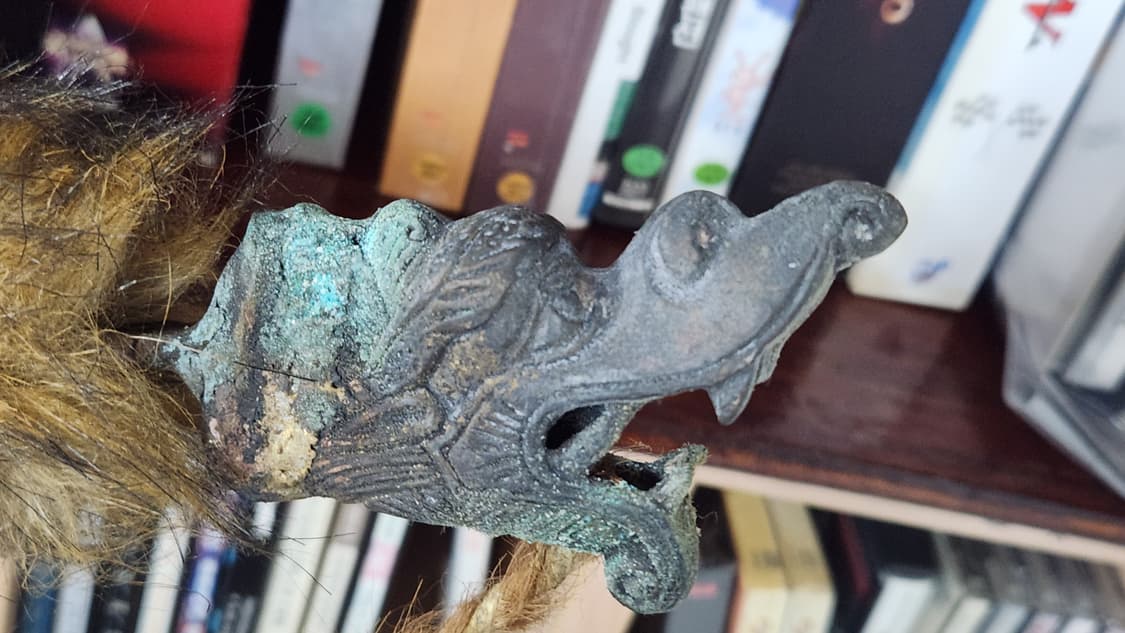 조선시대 활 (손잡이+고자=청동 진품) 상품이미지5