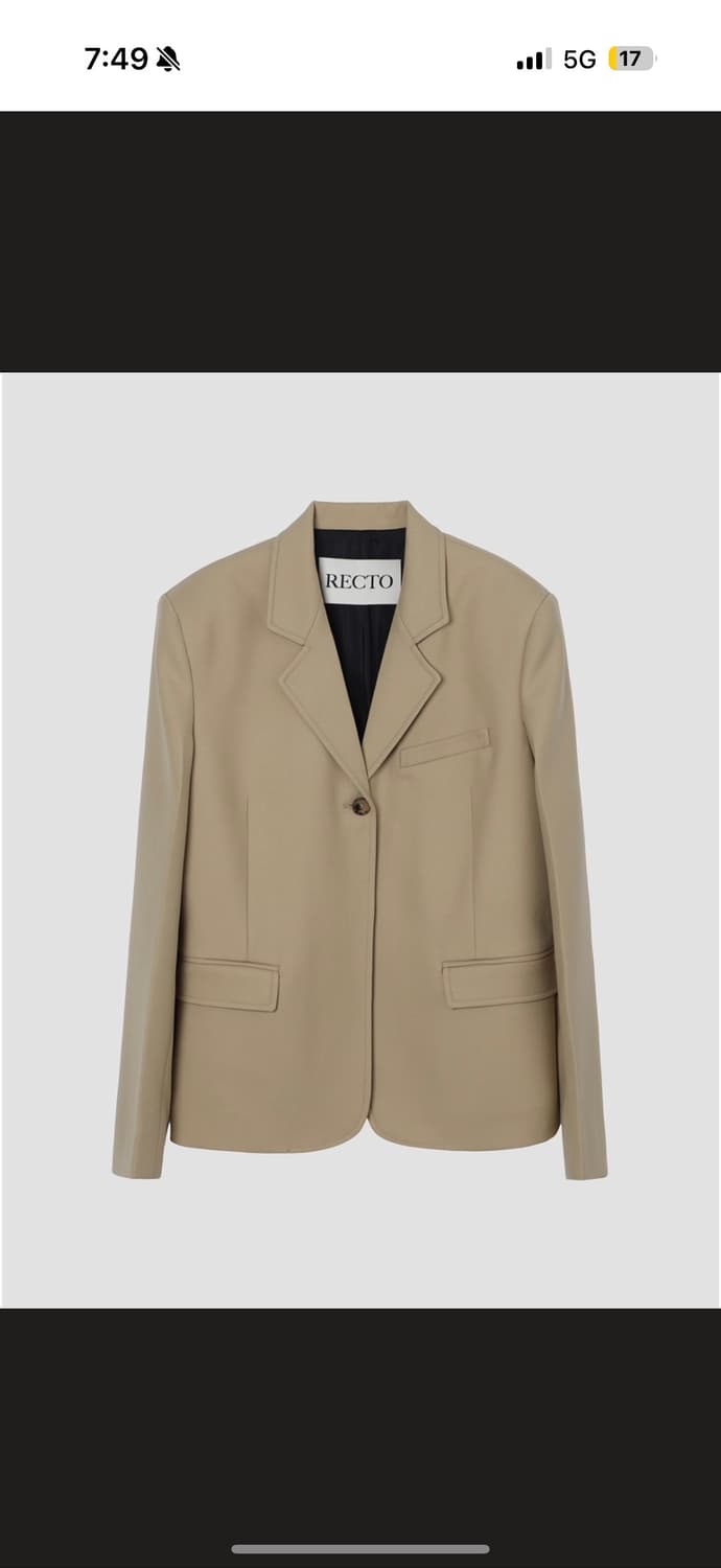 렉토 싱글자켓 상품이미지2