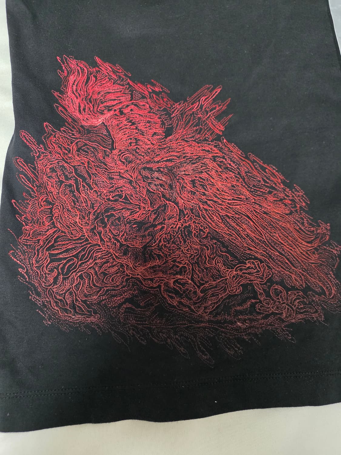 송지오옴므 나이트 엠브로이드 자수 반팔 50(105) 상품이미지4