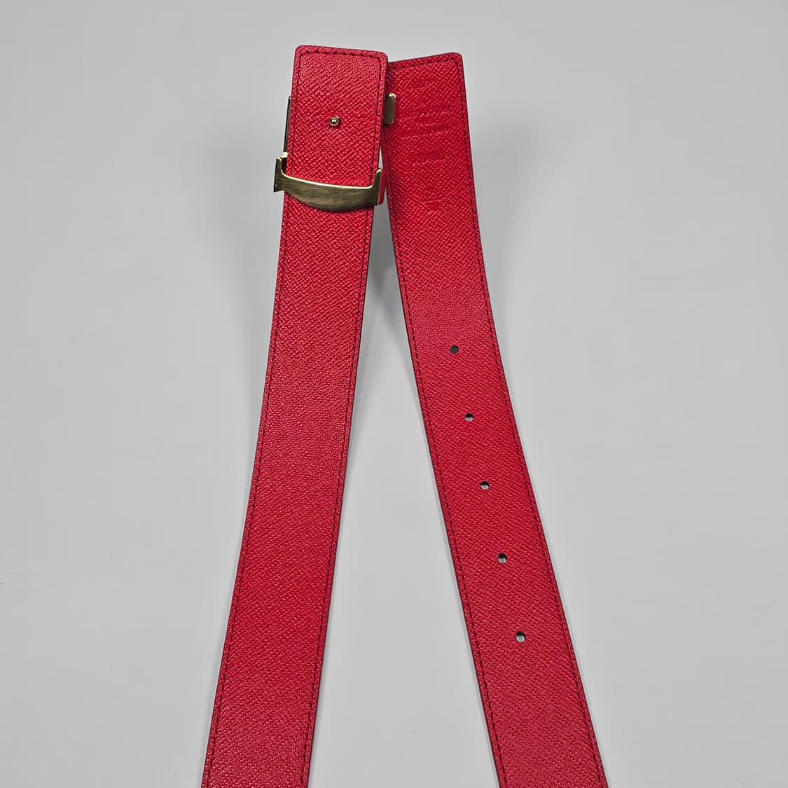 루이비통 모노그램 LV 이니셜 리버서블 벨트 ( 75 ) 상품이미지7