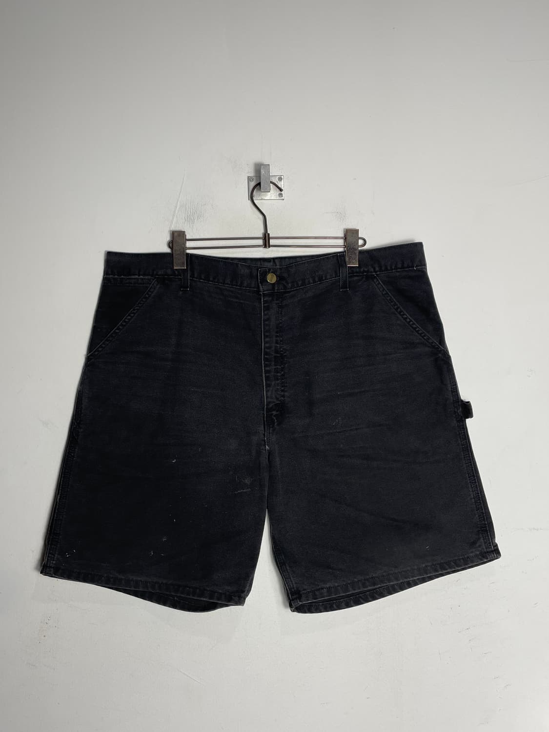 칼하트 블랙 펜더 반바지 팬츠 상품이미지6