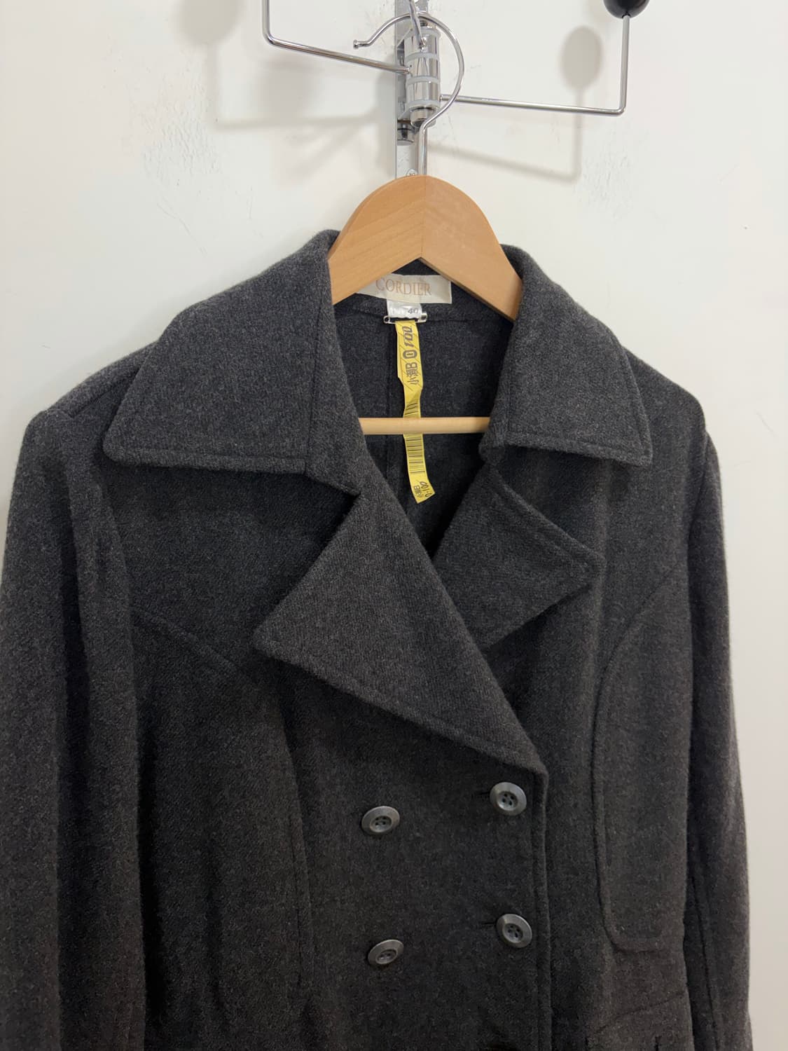 Cordier 더블 코트 자켓 상품이미지7