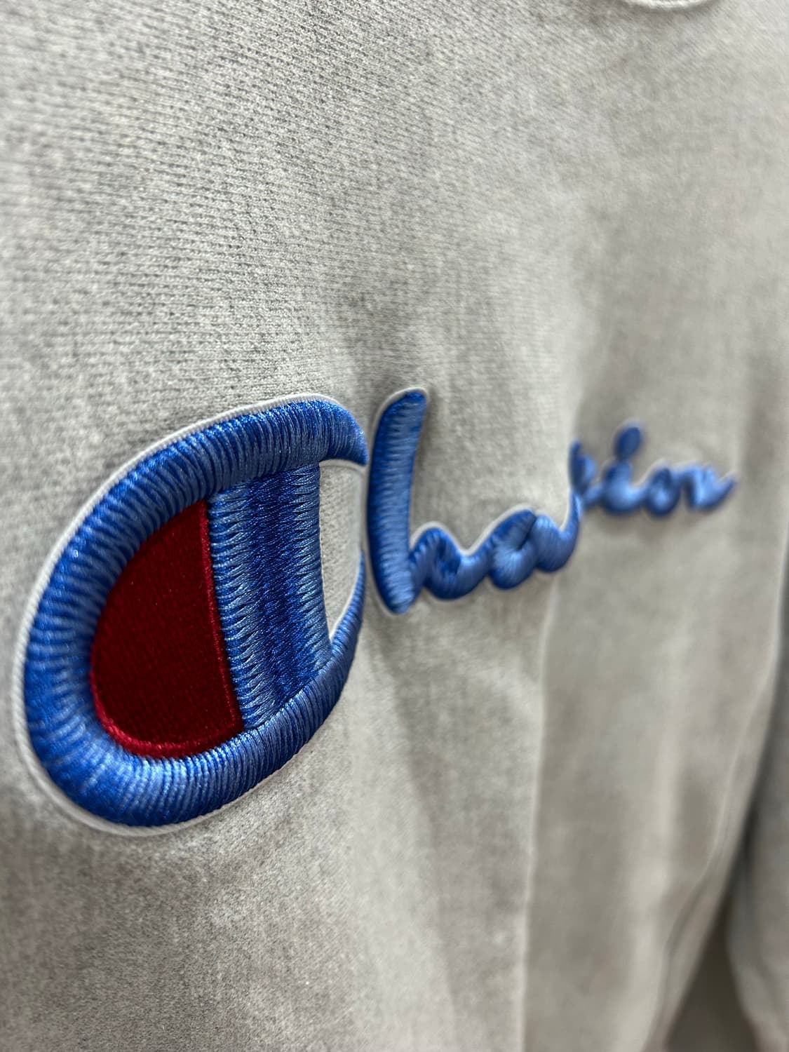 챔피온 맨투맨 회색 M 상품이미지2