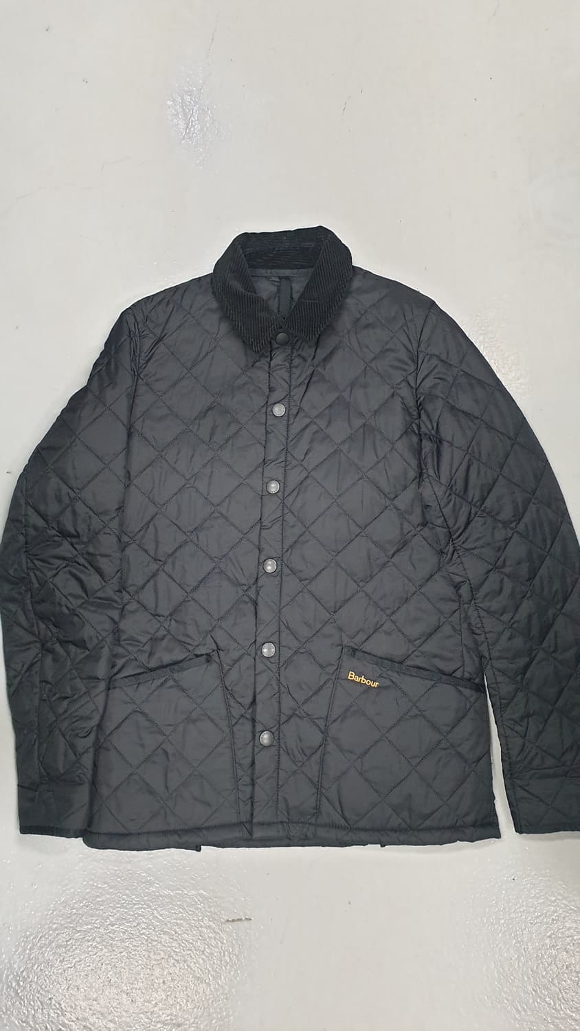 바버 퀄팅 자켓 리데스데일 블랙 S 상품이미지1