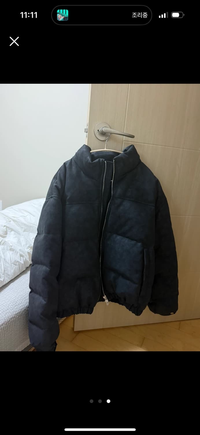 유먼트 핫덕 패딩 블랙 상품이미지3