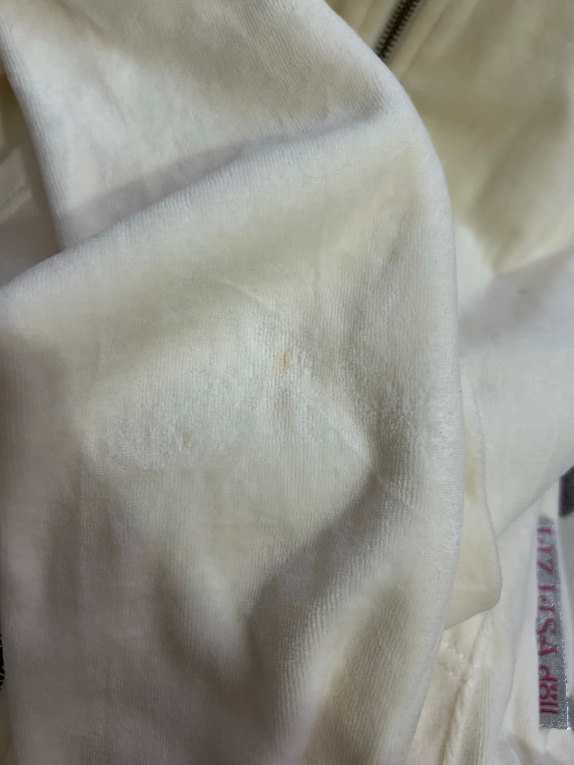 리즈리사 핀터대장 갸루 울프죠 후드집업 벨루어 상품이미지5