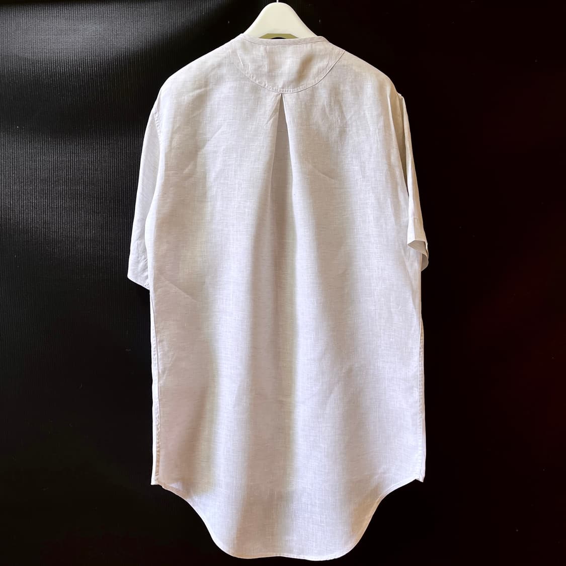 S) 던힐 Made in Italy 린넨 반팔 셔츠  상품이미지7