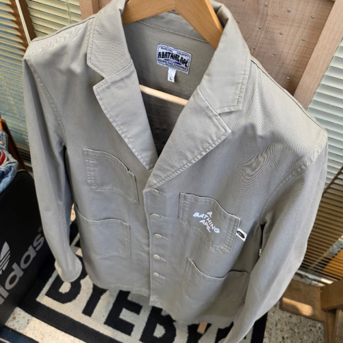 A BATHING APE 백로고 엔지니어 코트 상품이미지2