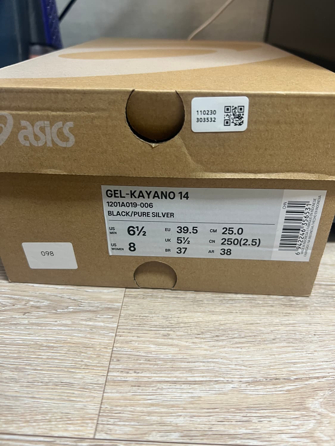 젤카야노14 블랙/퍼실버 상품이미지2