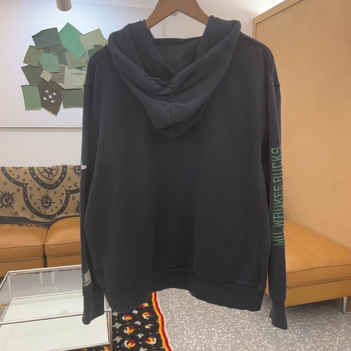 나이키 X NBA 올드스쿨 캐주얼 패치 약기모 후드티 L C07605 상품이미지4