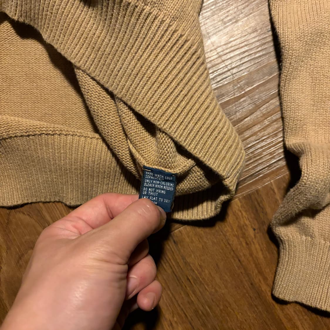 POLO WIDE COTTON V-NECK KNIIT 상품이미지6