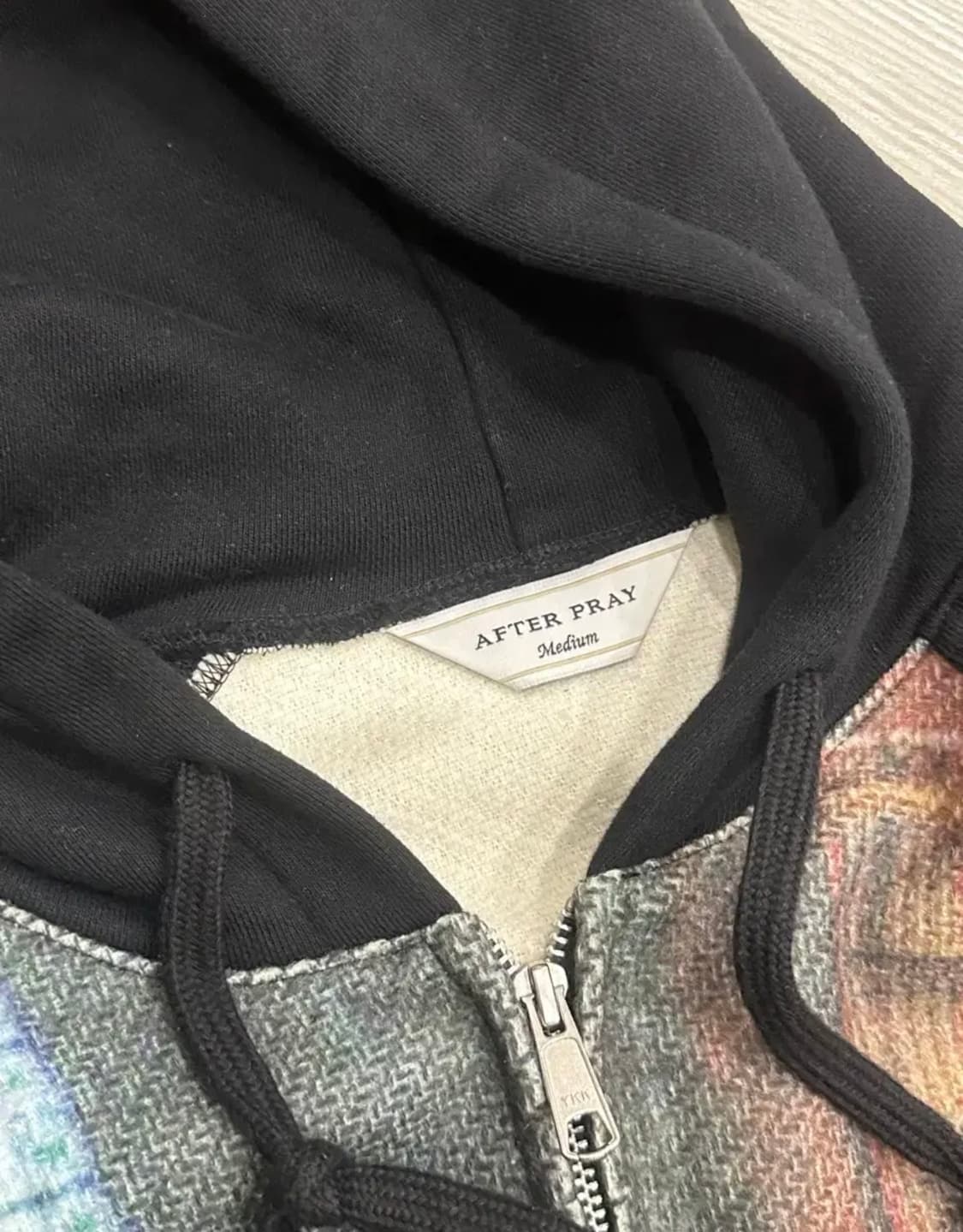 에프터프레이 프린팅 후드집업 M 상품이미지2