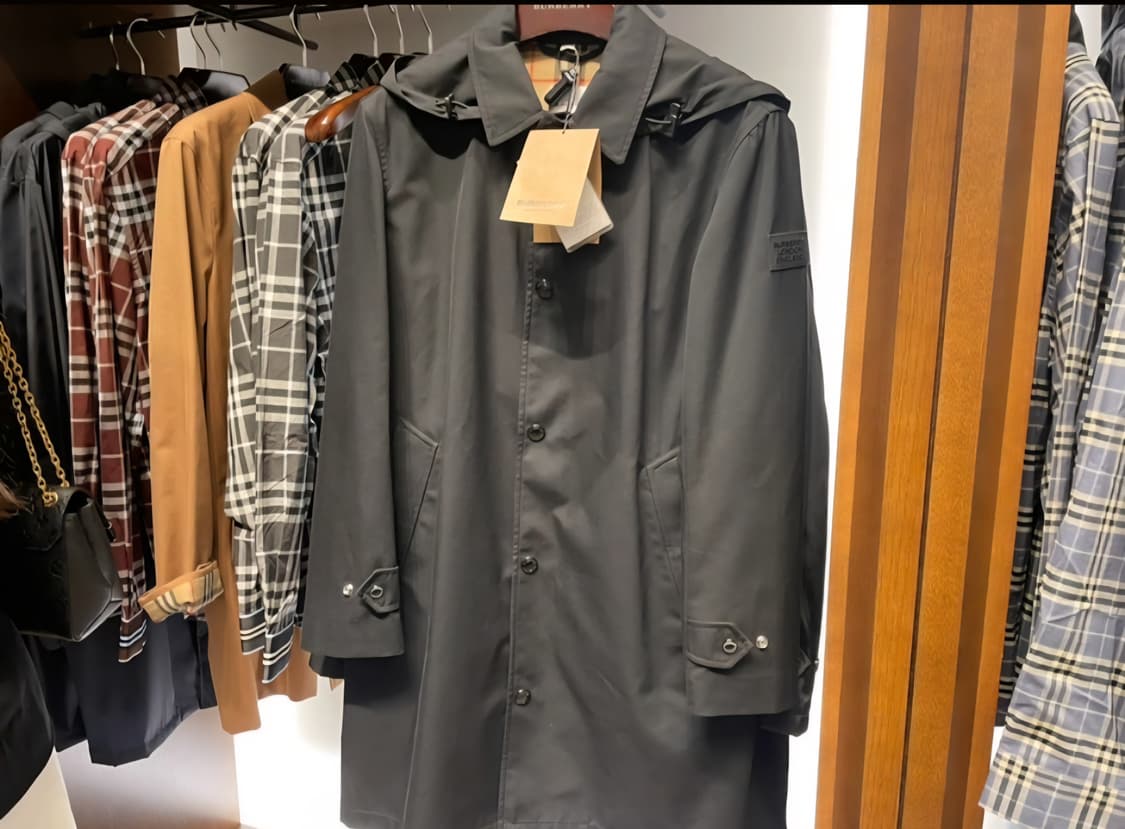 버버리 개버딘 패치로고 코트 상품이미지2