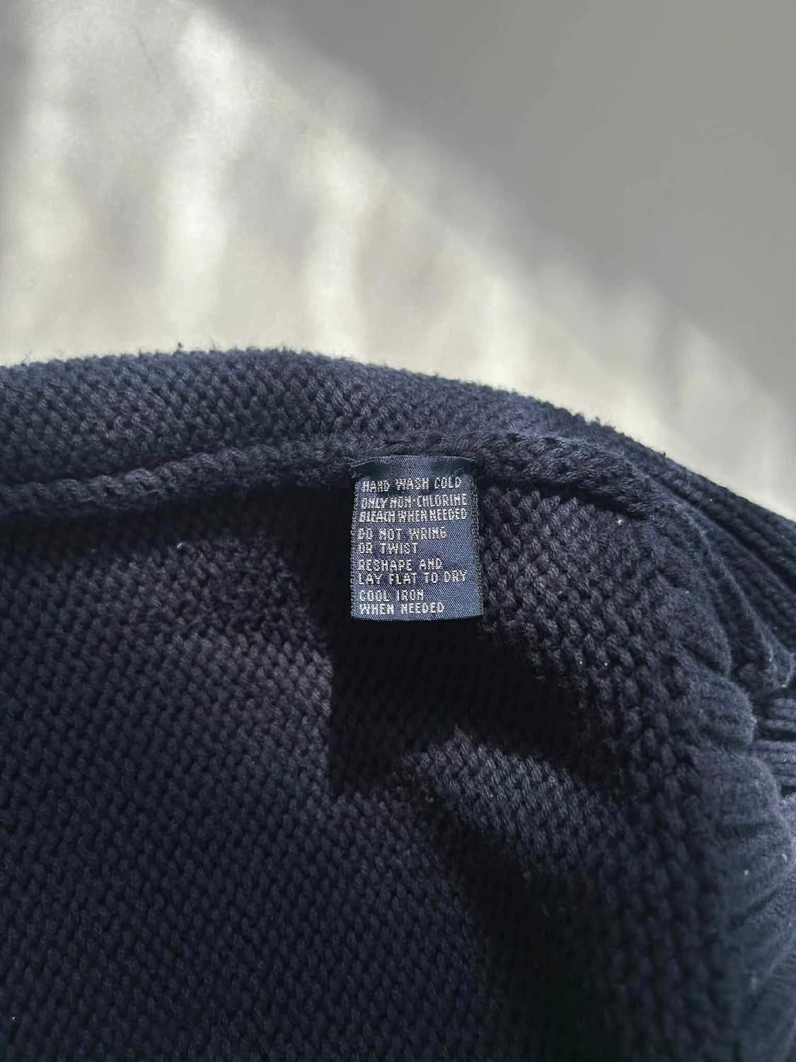 [L] 폴로 랄프로렌 성조기 네이비 코튼 니트 스웨터 상품이미지6