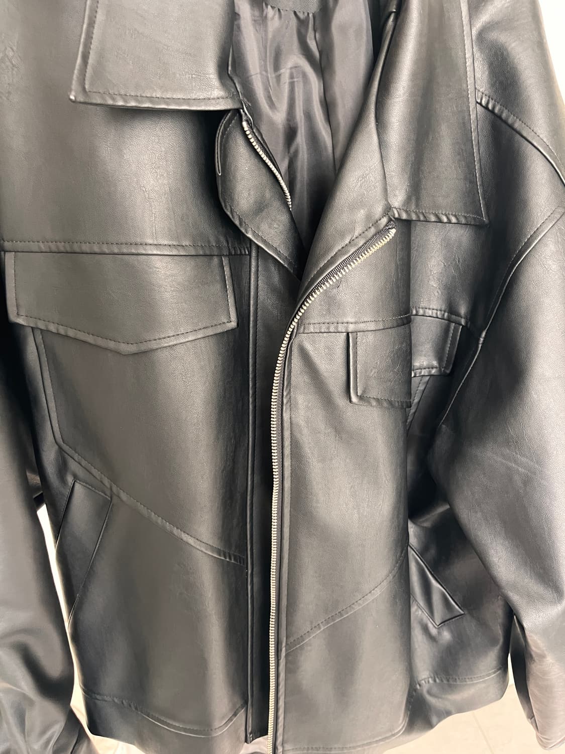 릿킴 레더자켓 블랙 상품이미지5