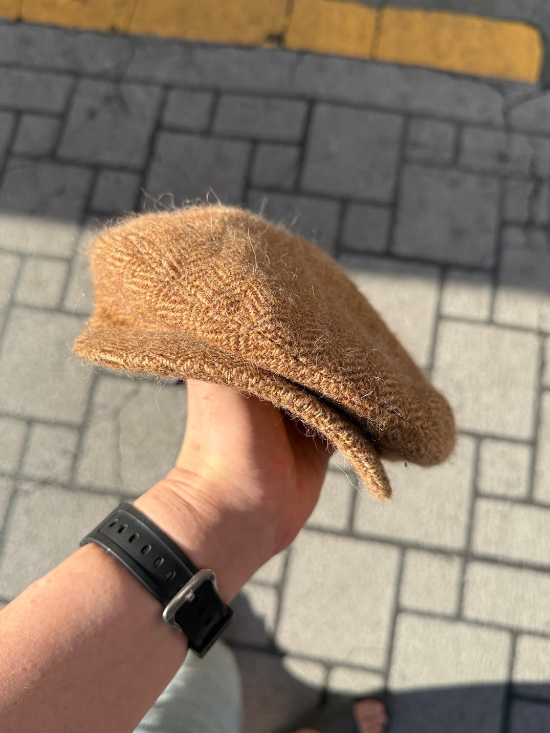랄프로렌 퍼플라벨 알파카 헌팅캡 상품이미지3