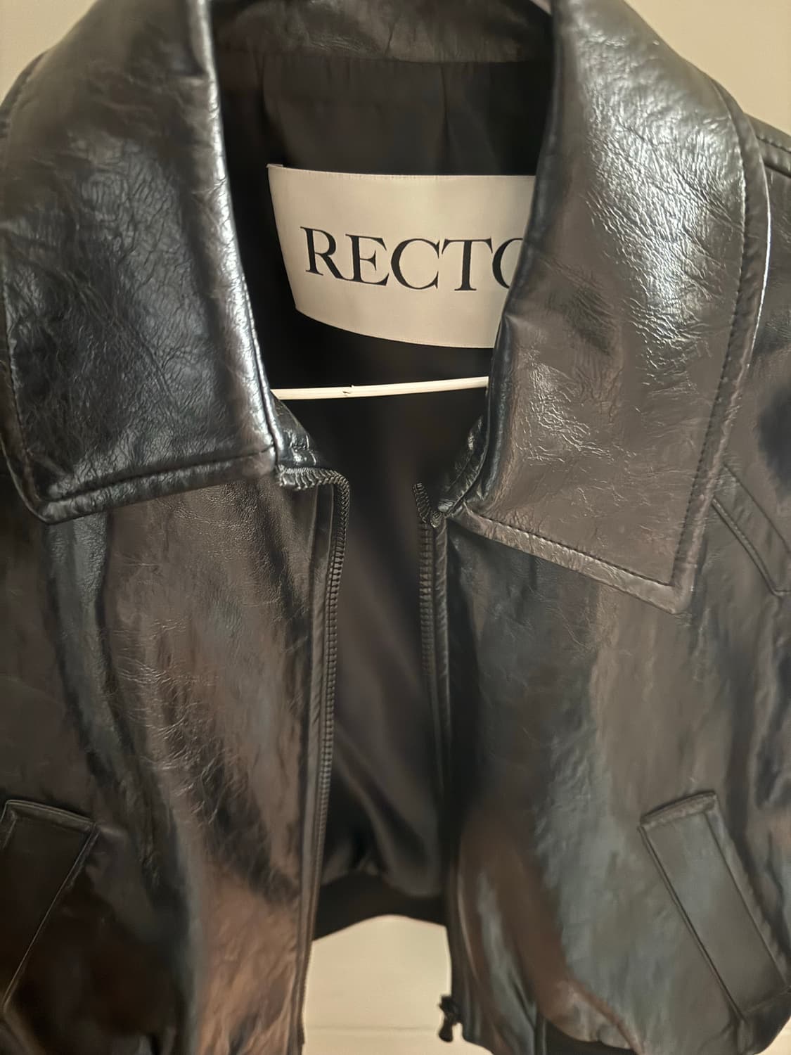 recto 레더 자켓 상품이미지2