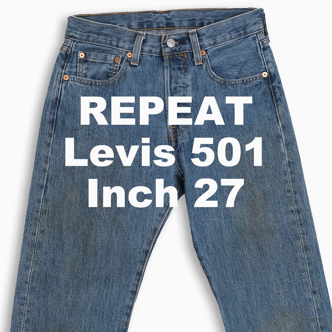 빈티지 리바이스 501 중청 27 인치 LV5012869 상품이미지1