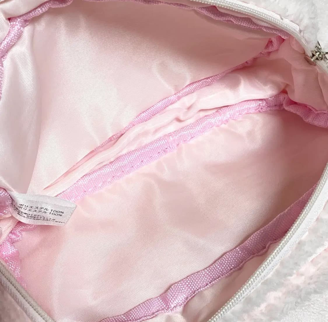 Lizlisa 리즈리사 왕리본 후와후와 파우치 흰핑 히메 빈티지 상품이미지5