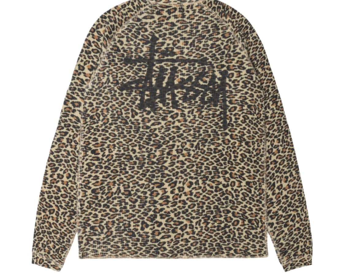 스투시 베이직 써멀 레오파드 상품이미지1