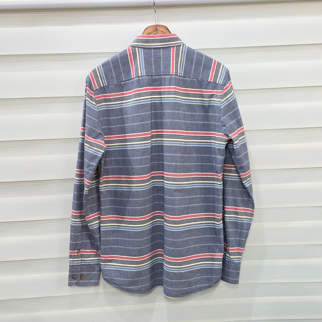 라코스테 스트라이프 셔츠- 40 상품이미지5