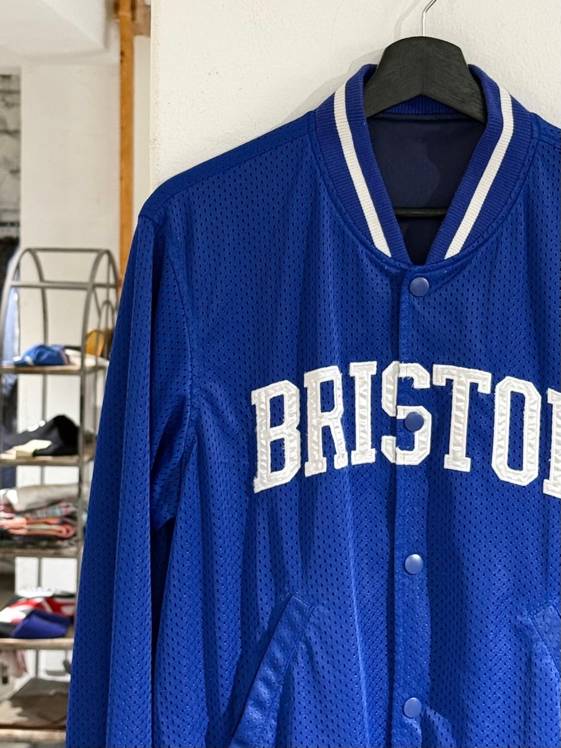 소프넷 FCRB 블루 메쉬 스타진 스타디움 점퍼 상품이미지2