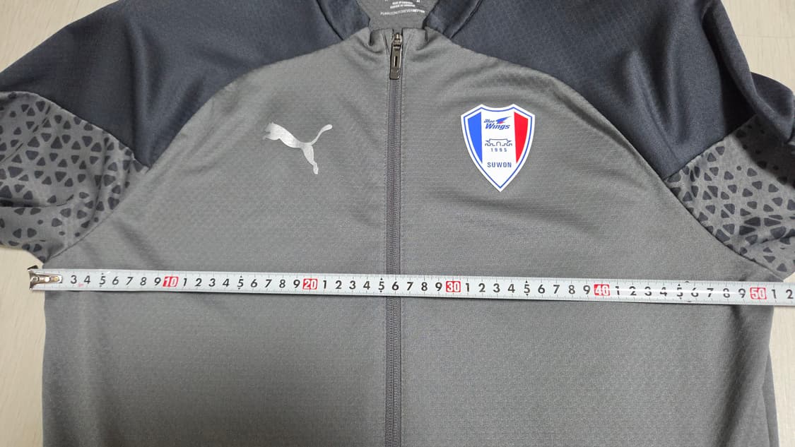 (착샷) 푸마 수원 삼성 블루윙즈 유니폼 져지 트레이닝 탑 드릴탑  상품이미지7
