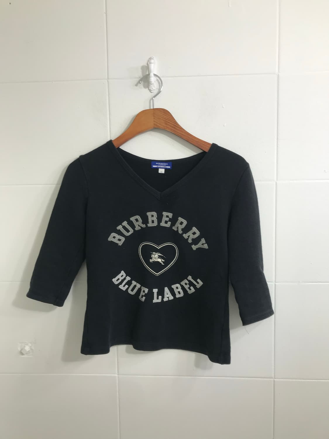 버버리 하트로고 롱슬리브 니혼진 무채색 코디세트 상품이미지5