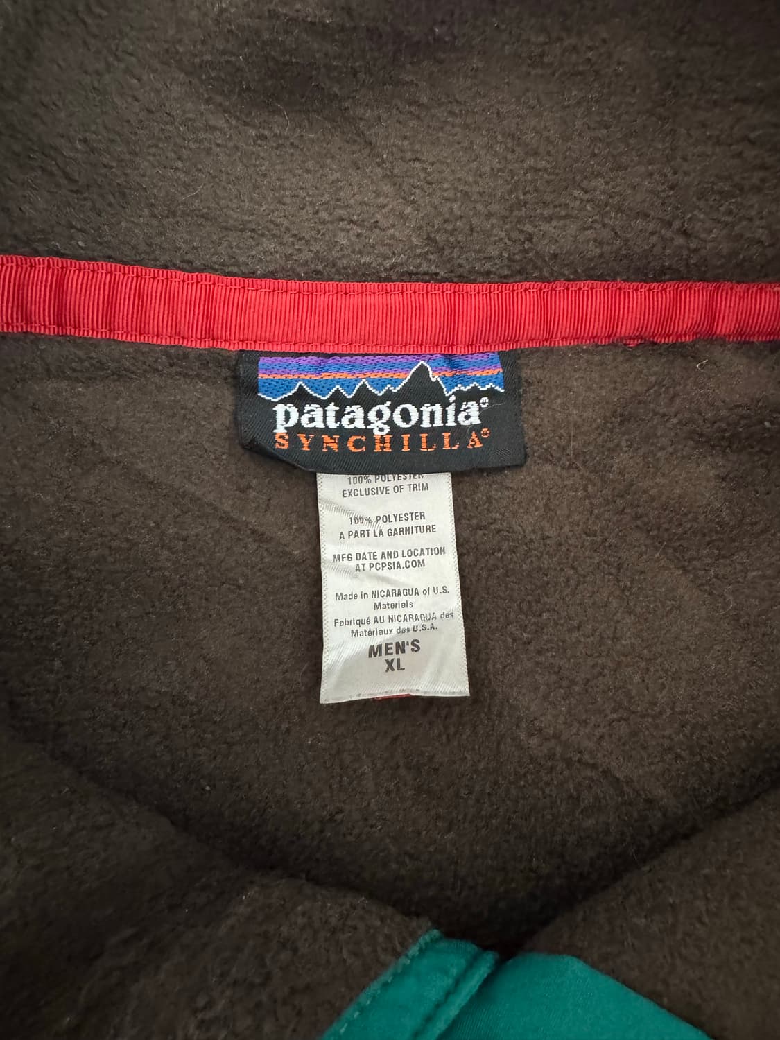 [XL] 파타고니아 신칠라 빈티지 브라운 상품이미지3