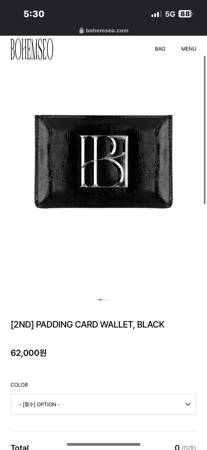 보헴서 카드지갑 상품이미지1