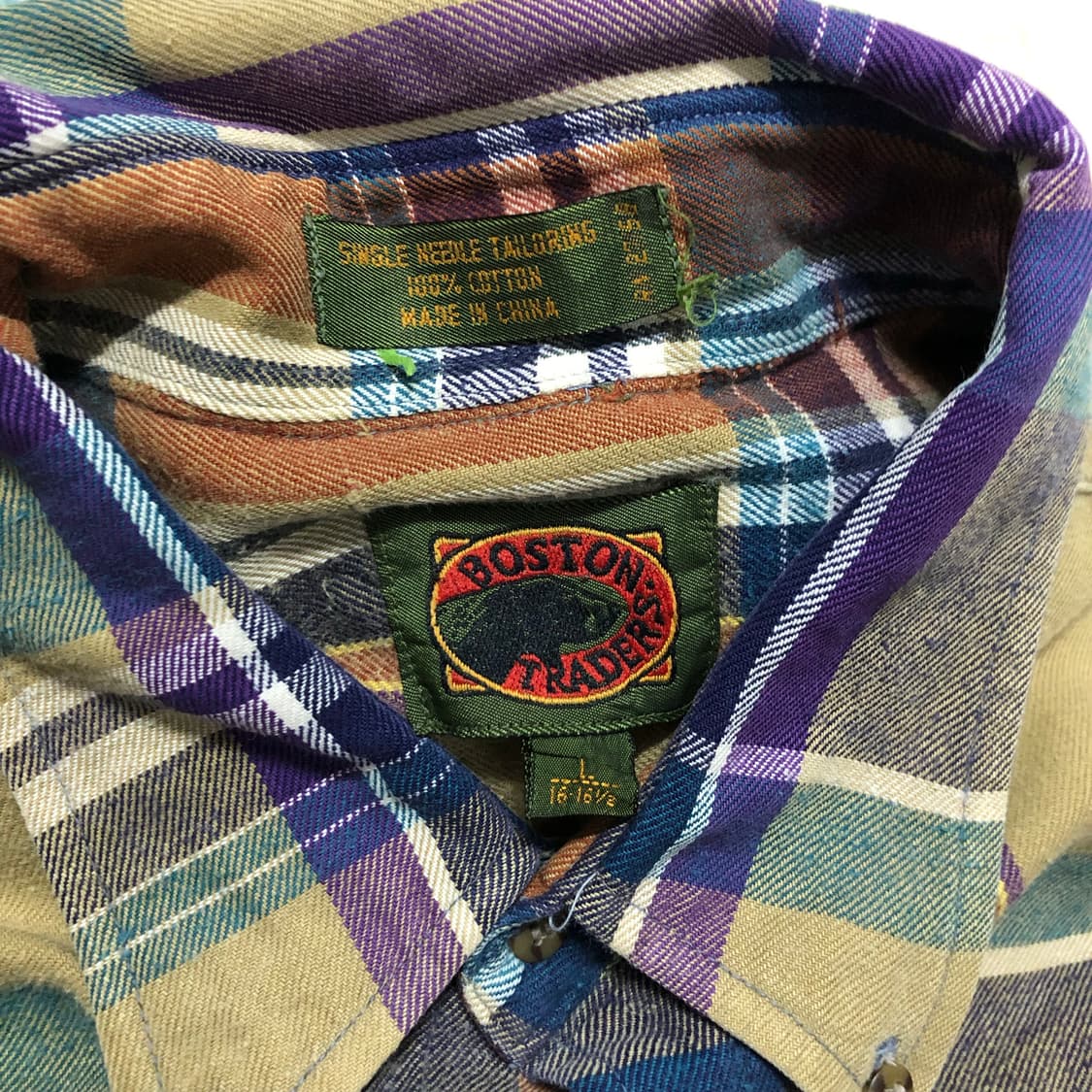 90s BOSTON TRADERS 보스보턴트레이더스 워크셔츠  상품이미지2