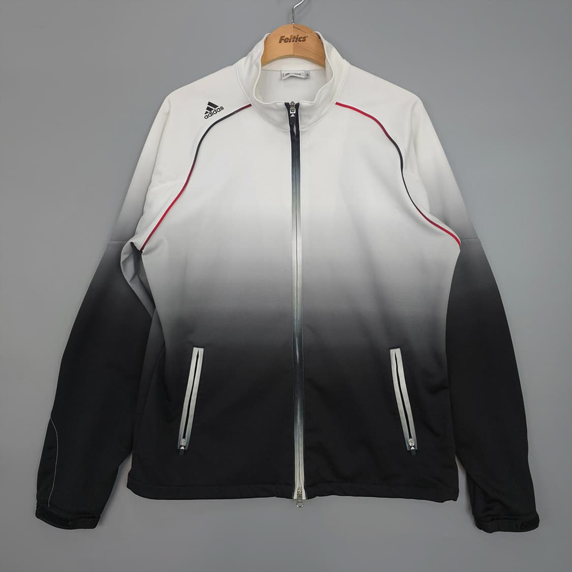 아디다스 adidas 투톤 그라데이션 트랙 자켓 L 상품이미지1