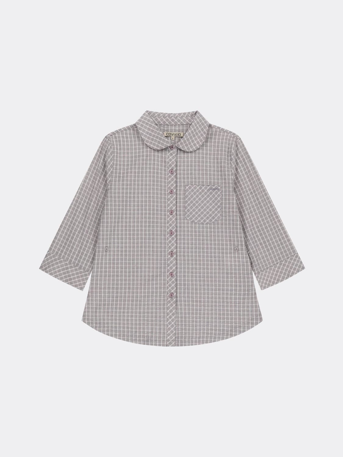 코이세이오 셔츠 애쉬핑크 2사이즈 상품이미지1