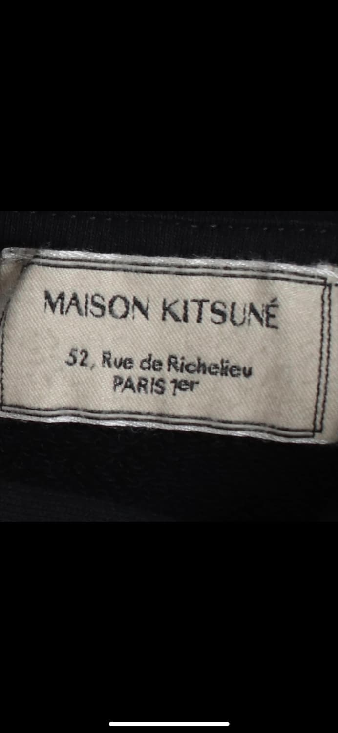 메종키츠네 폭스 후드티 S 정품 상품이미지3