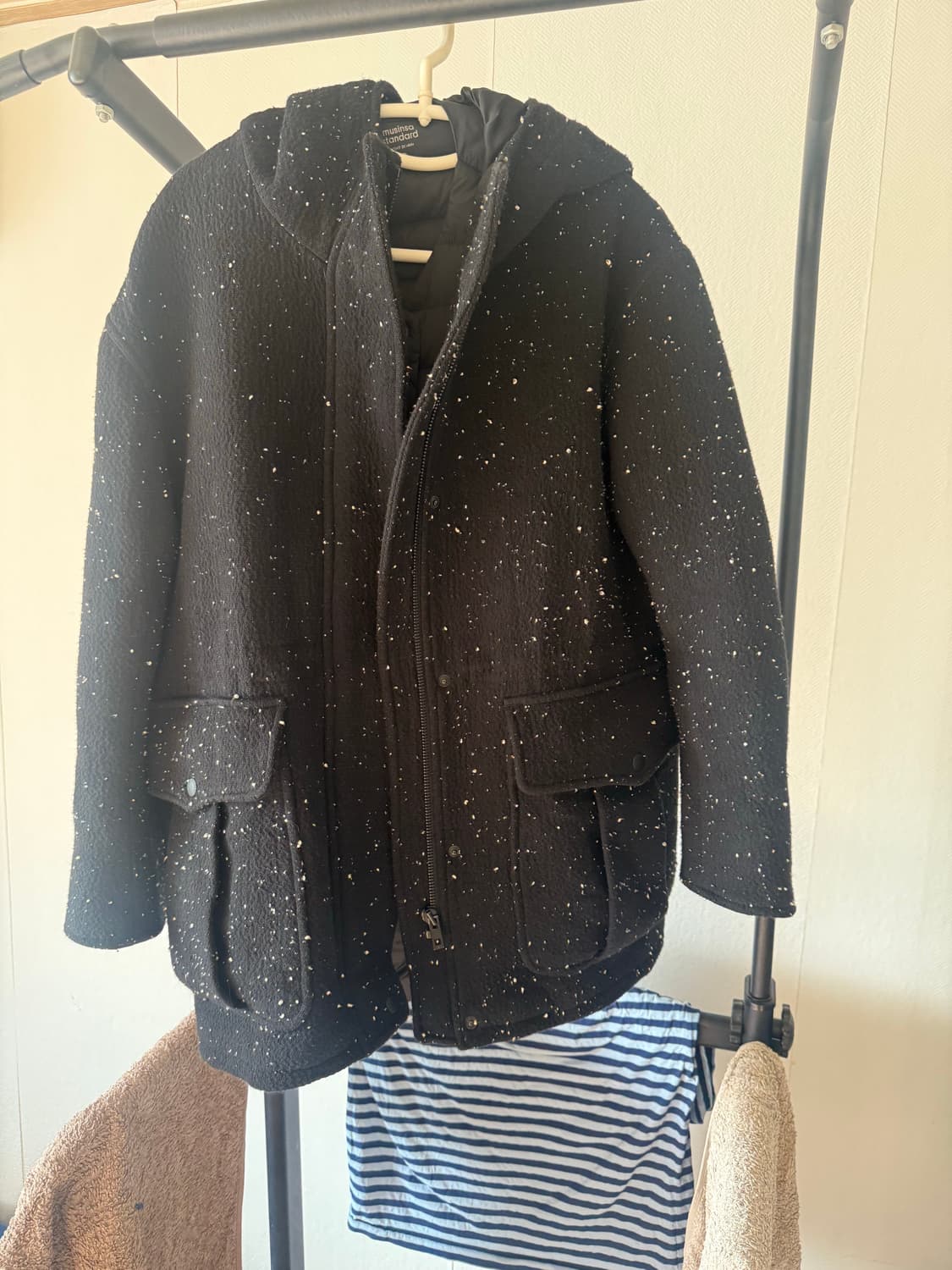 Xs 랙앤본 페인팅 후드 자켓 상품이미지1