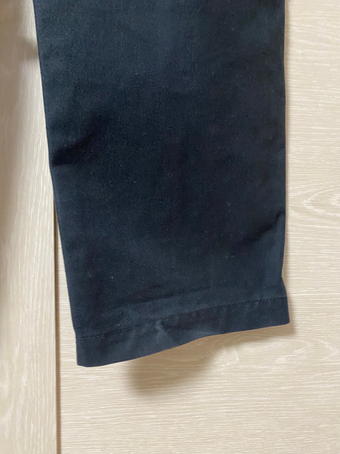 꼼데가르송 옴므 듀스 코튼 트라우저 블랙 XL 상품이미지10