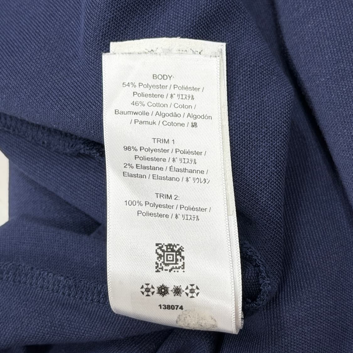 프레드페리 사이드라인 트랙탑 져지 자켓 네이비 L 상품이미지6