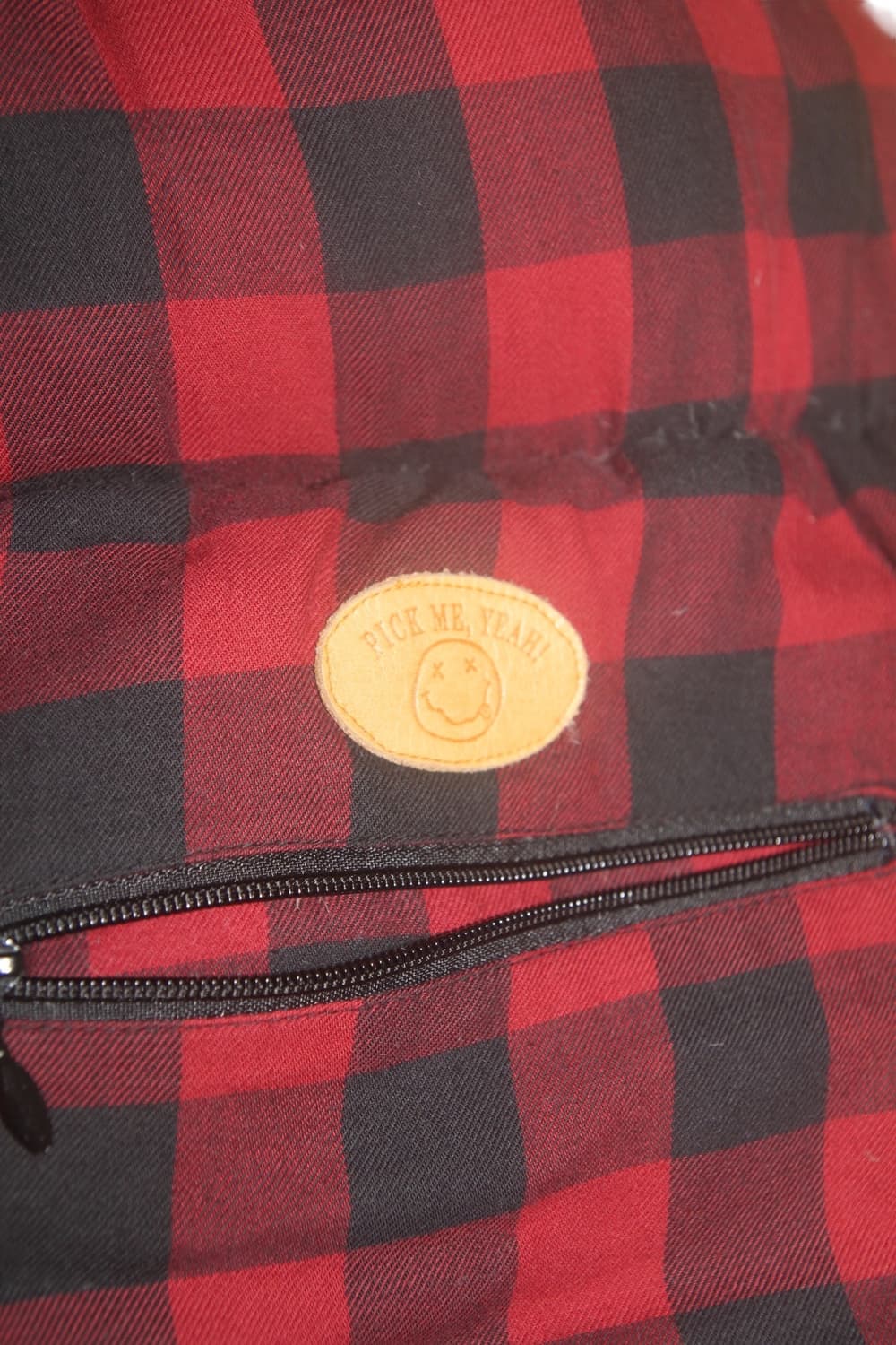 히스테릭글래머 너바나 스마일 코듀로이 다운 패딩 L 상품이미지8