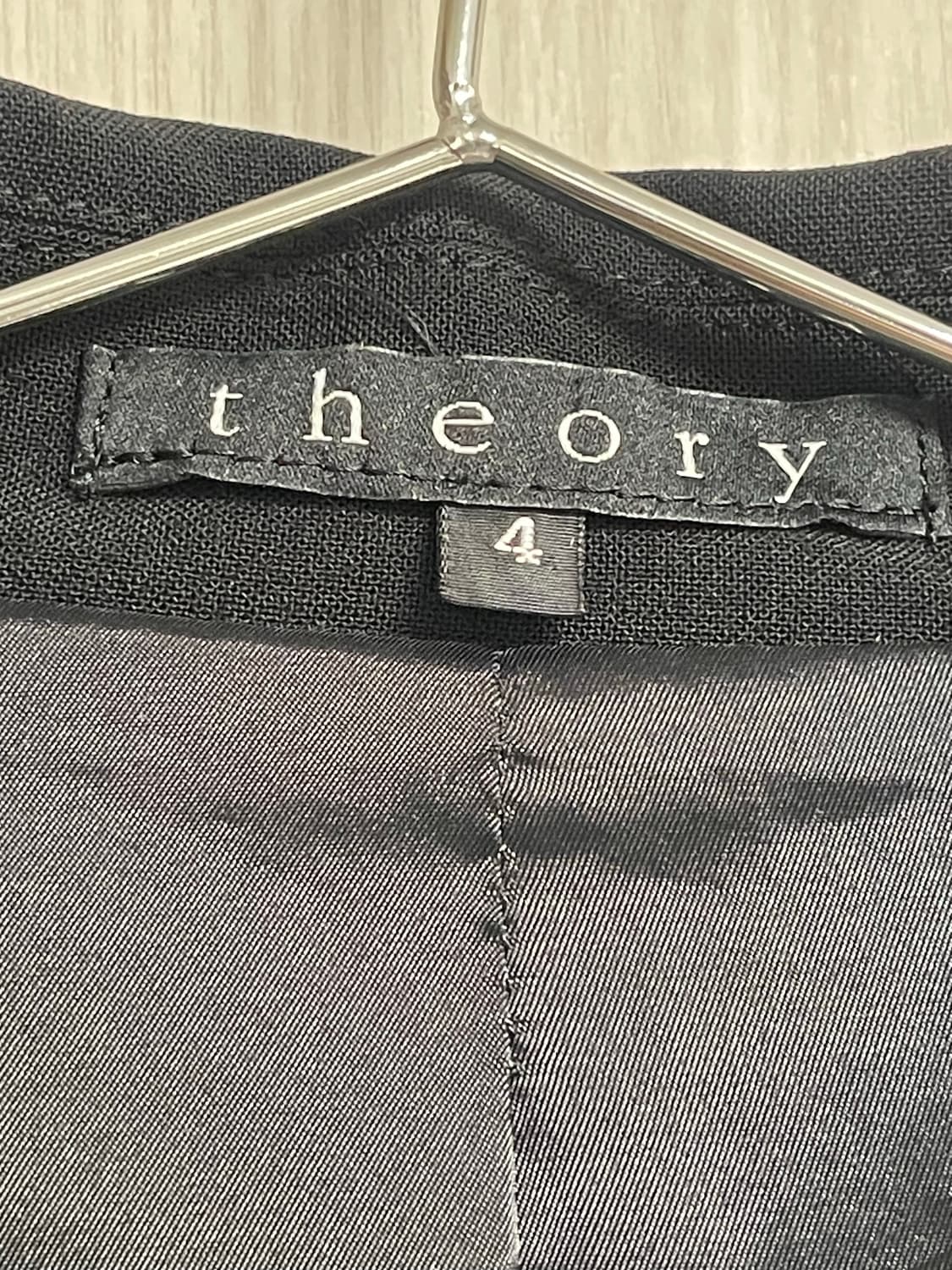 Theory 블랙 여성 자켓 사이즈 4 상품이미지2