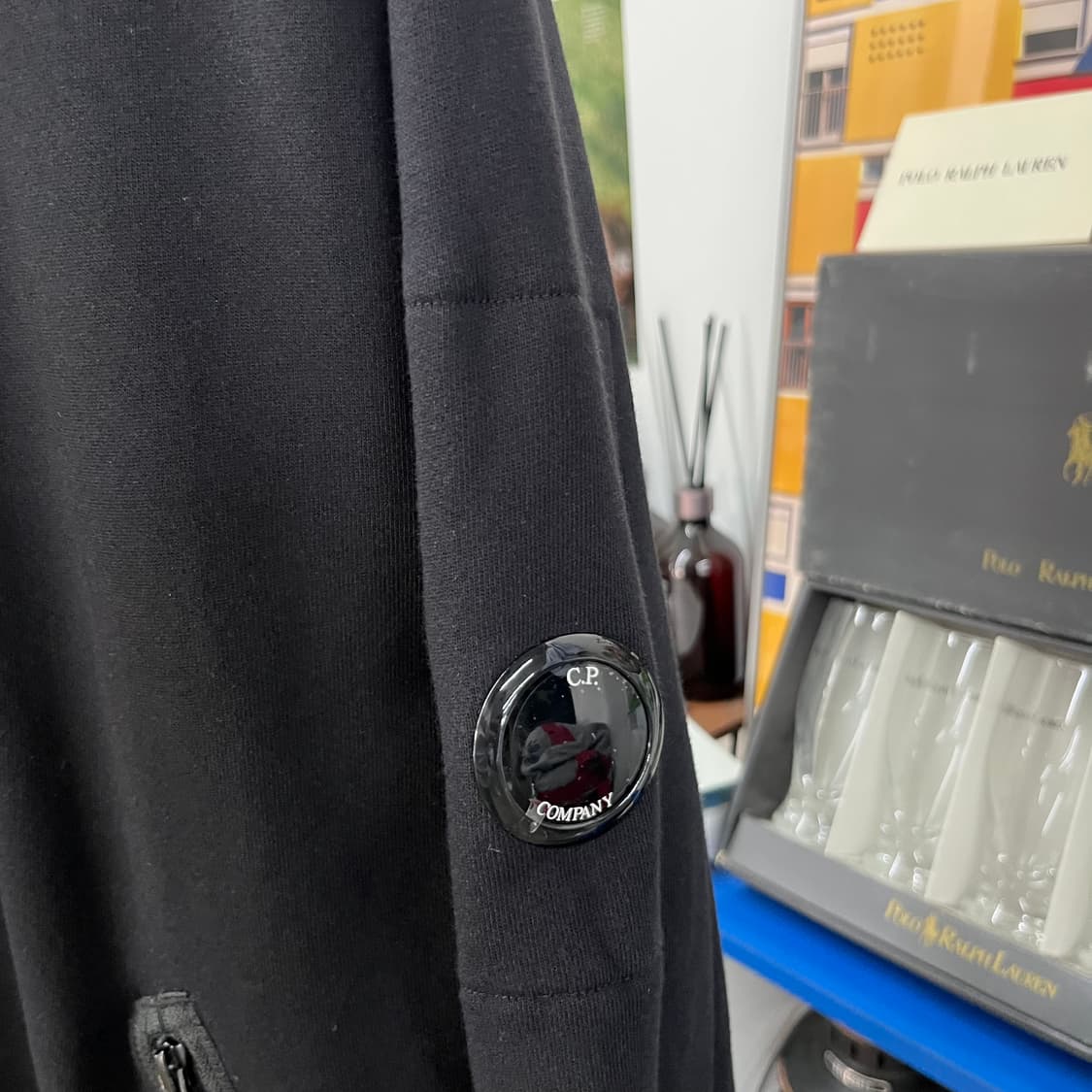 Cp컴퍼니 렌즈와펜 풀오버 하프집업 L 상품이미지4